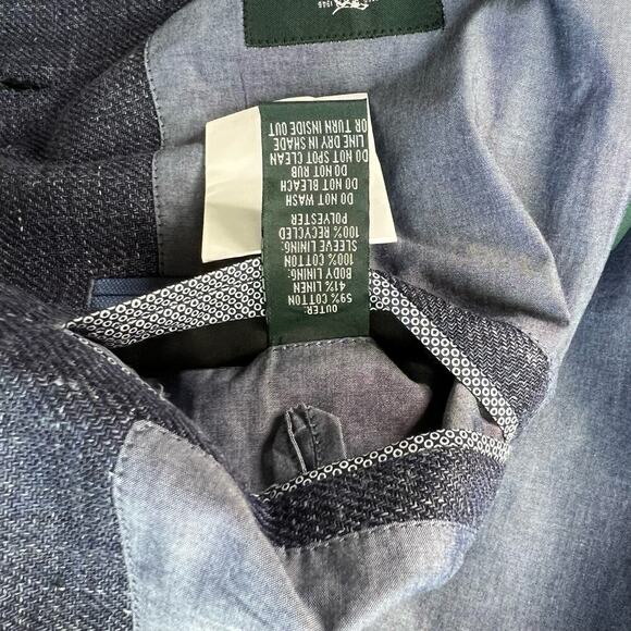 New Men’s Rodd & Gunn Cove Road Linen Blend Blazer Size S - Picture 10 of 12